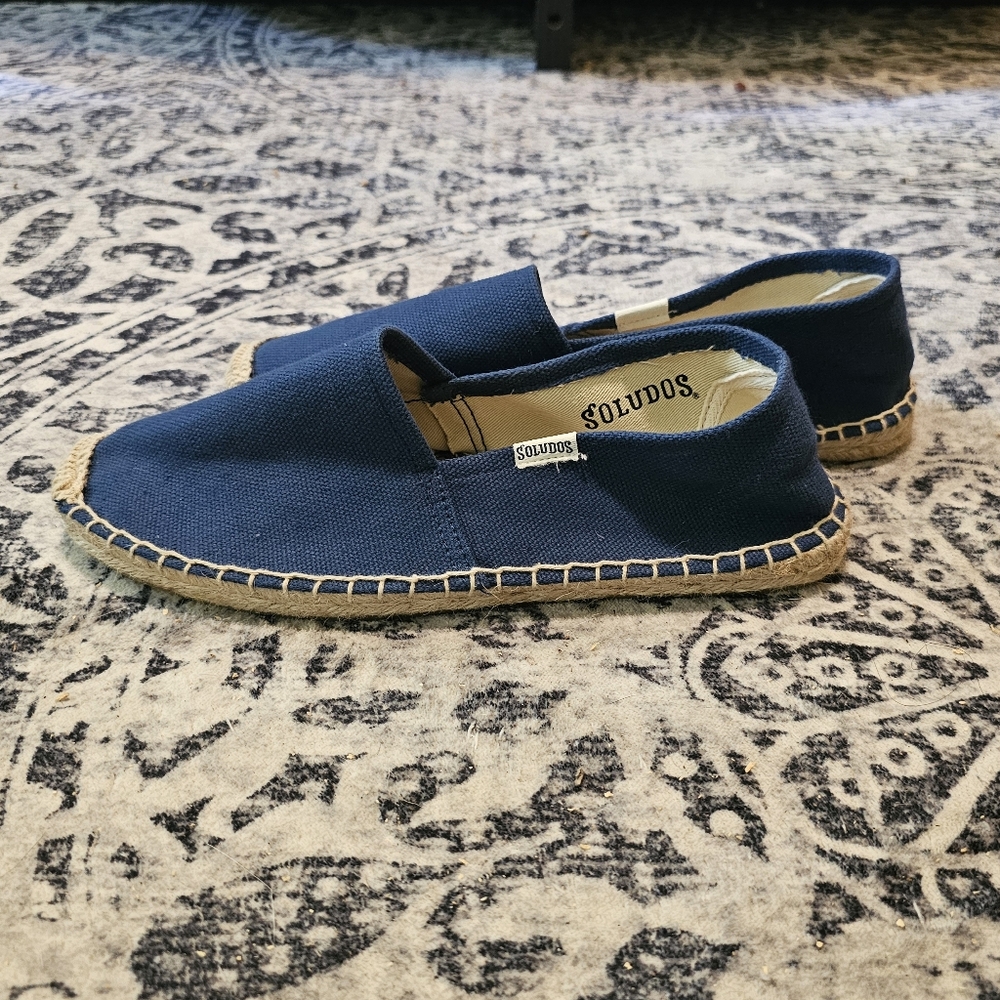 Soludos Blue Espadrilles